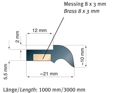 Raclor pentru acoperitoare telescopice TSA-M19